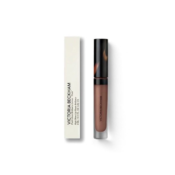 Victoria Beckham Posh Gloss Poolside Neutral Rosy Brown High Shine 4ml NIB - Picture 2 of 5